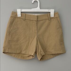 J. Crew Tan Bermuda Shorts Tailored Style